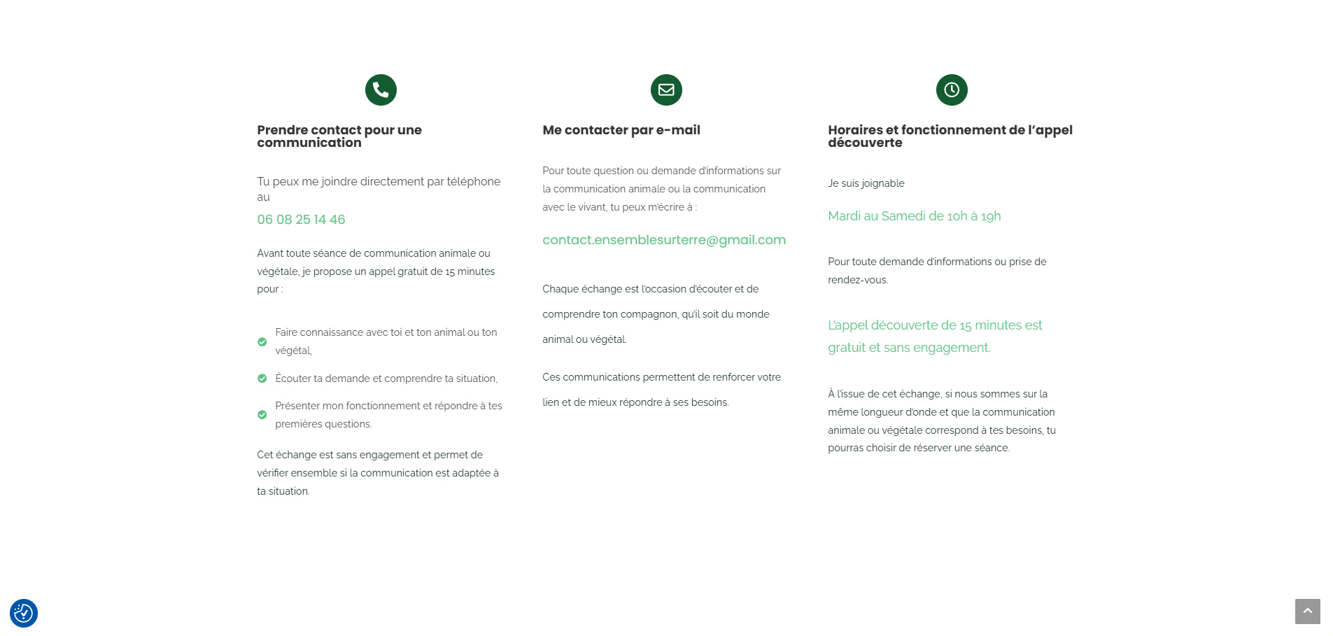 PAGE CONTACT COMMUNICATION