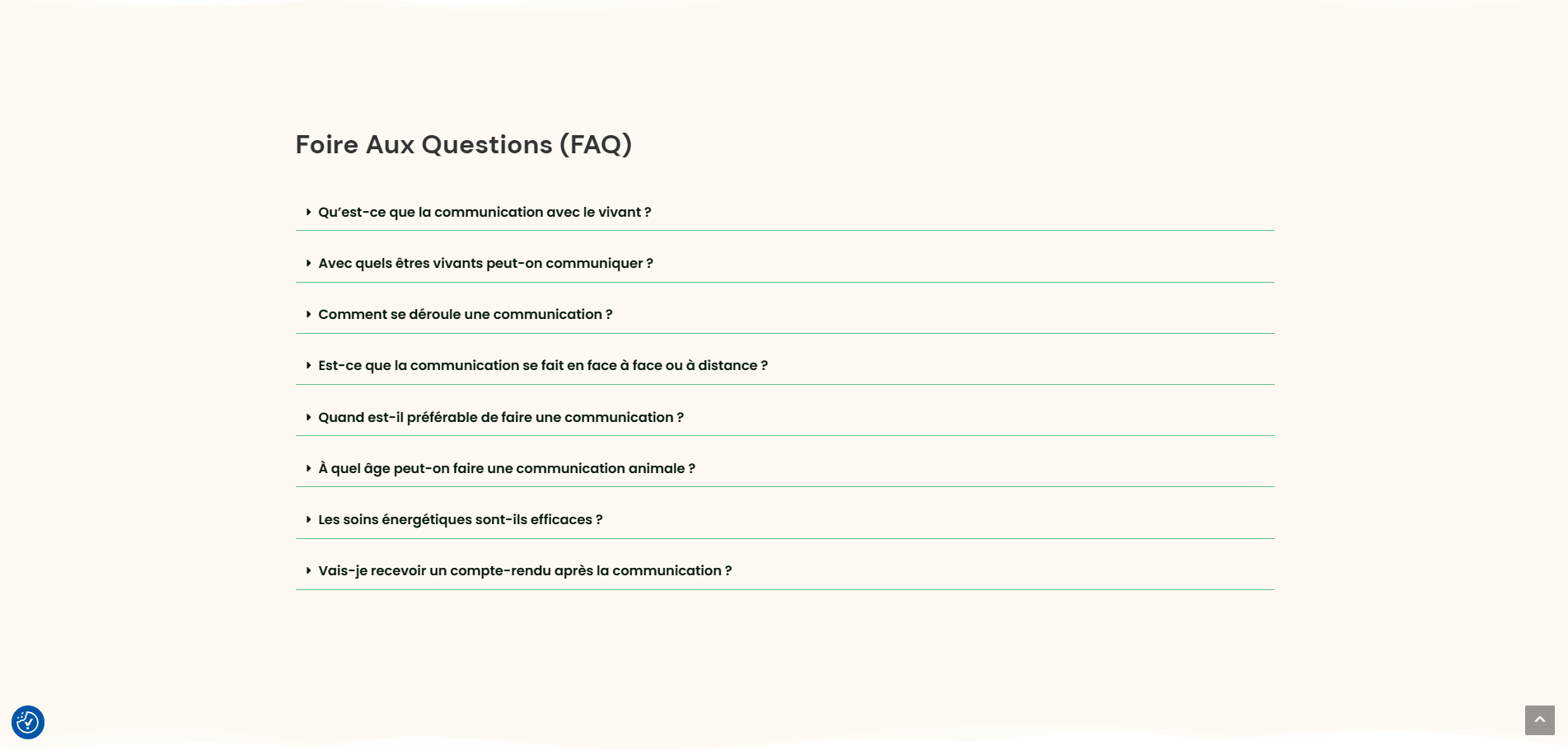 PAGE CONTACT FAQ