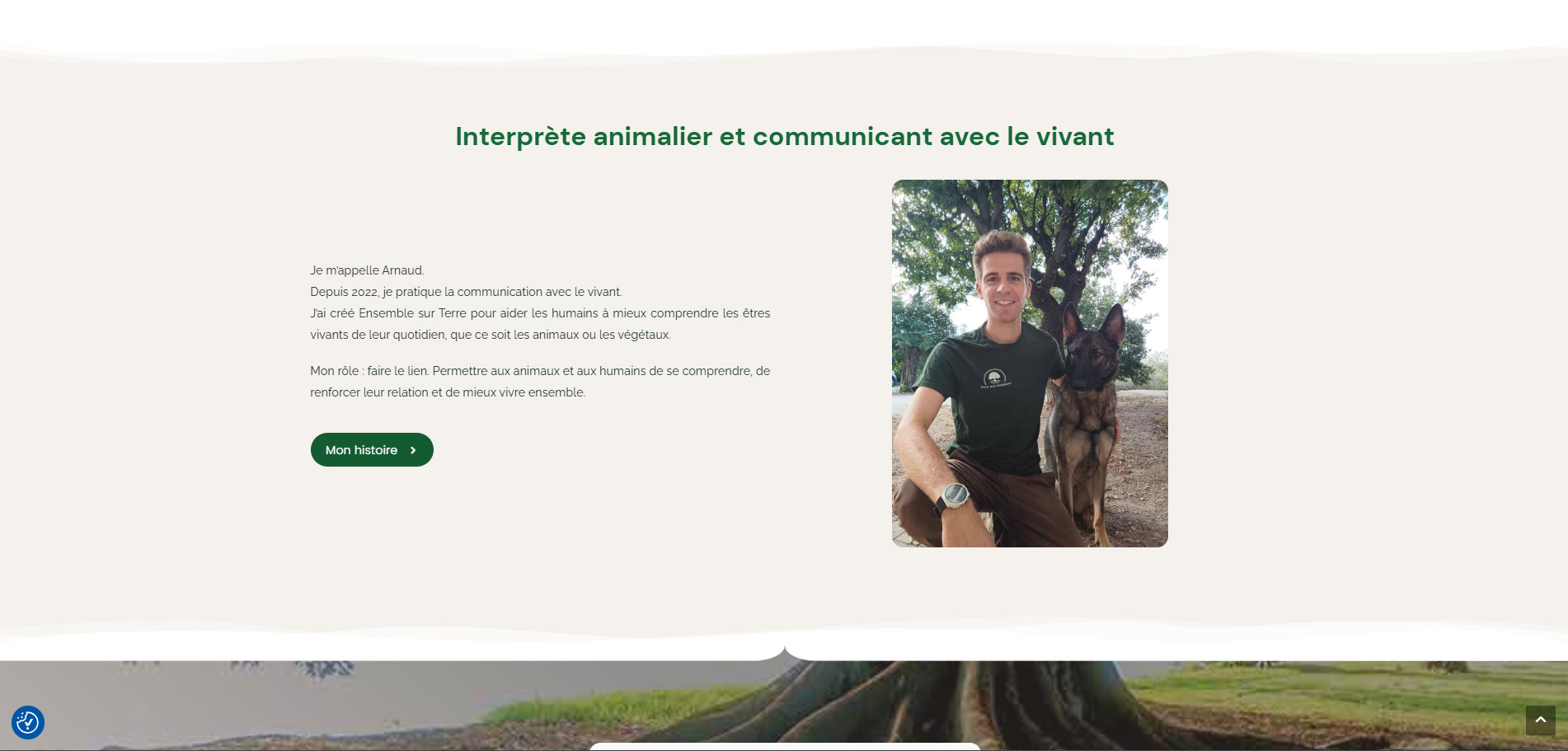 PAGE D'ACCUEIL ARNAUD