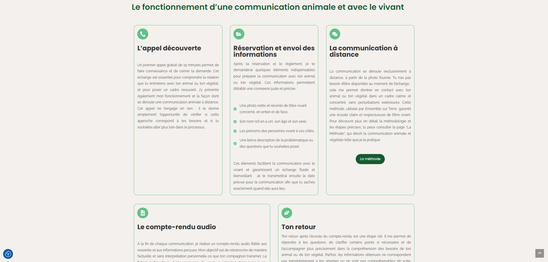 PAGE LE FONCTIONNEMENT