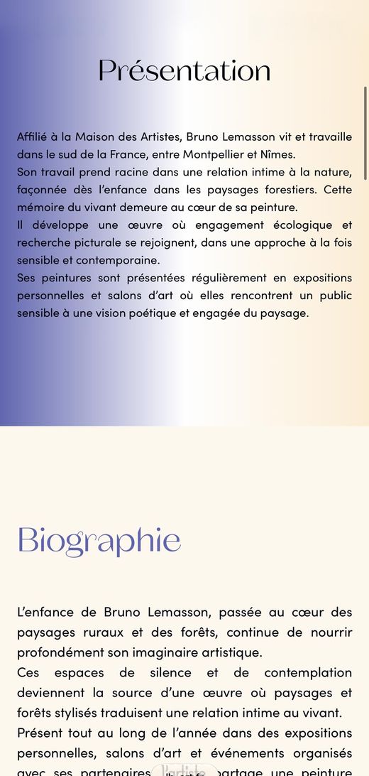 Pensé pour le mobile
