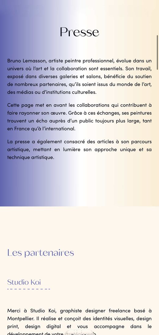 Pensé pour le mobile